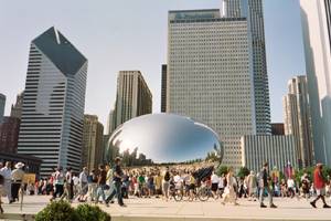 The Bean reflects Chicago